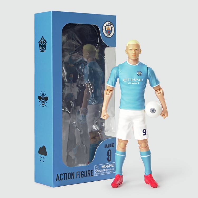 Banbo Haaland Manchester City football action figure 24cm - British product