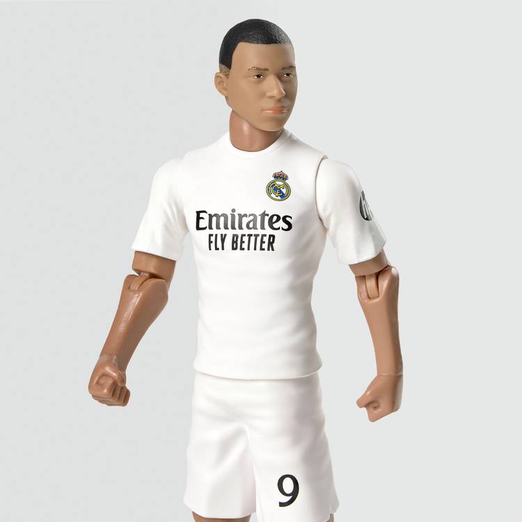 Banbo Mbappe Real Madrid action figure 24cm, imported from the UK