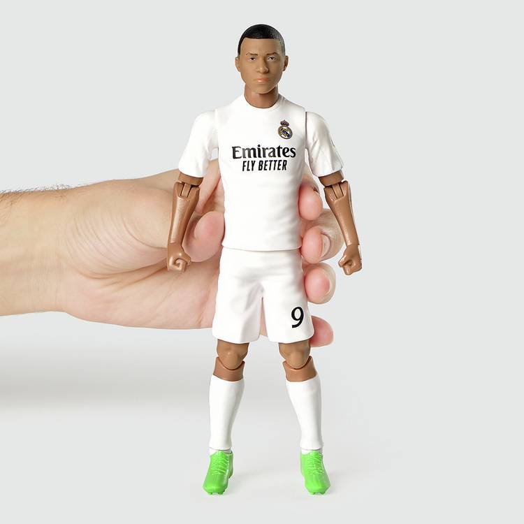 Banbo Mbappe Real Madrid action figure 24cm, imported from the UK