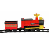Rollplay steam train ride-on 6V with track (British brand)