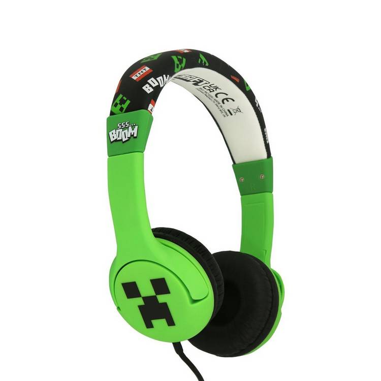 OTL Minecraft wired headphones for kids (British brand)