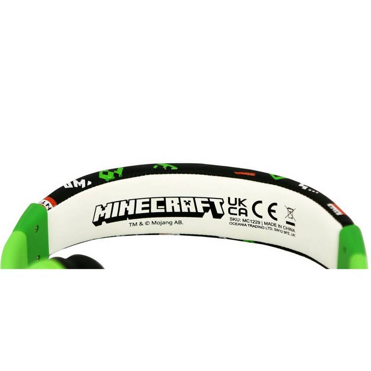 OTL Minecraft wired headphones for kids (British brand)