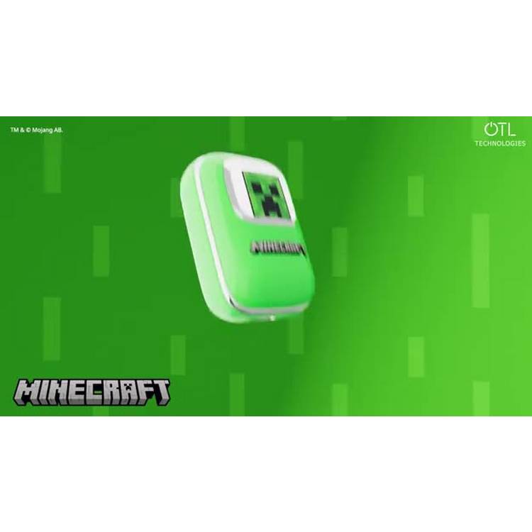 OTL Minecraft Creeper wireless earphones (British brand)