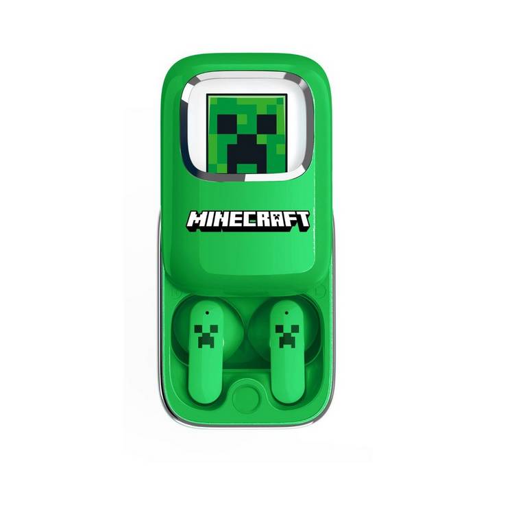 OTL Minecraft Creeper wireless earphones (British brand)