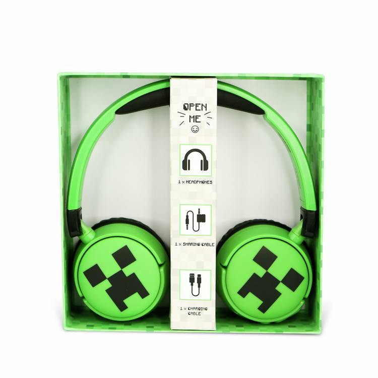 OTL Minecraft kids wireless headphones, UK version
