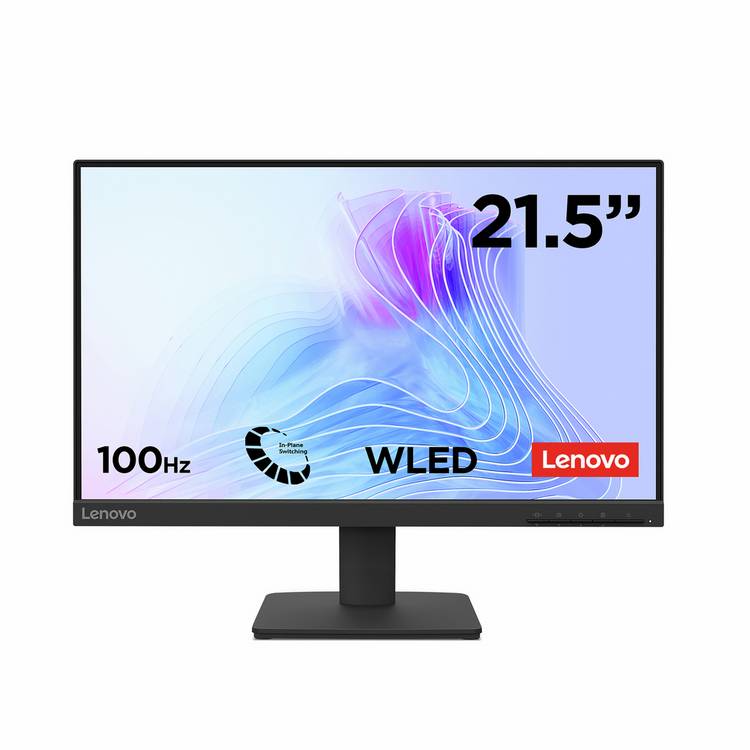 Lenovo L22-4e 21.5in FHD monitor, imported from the UK