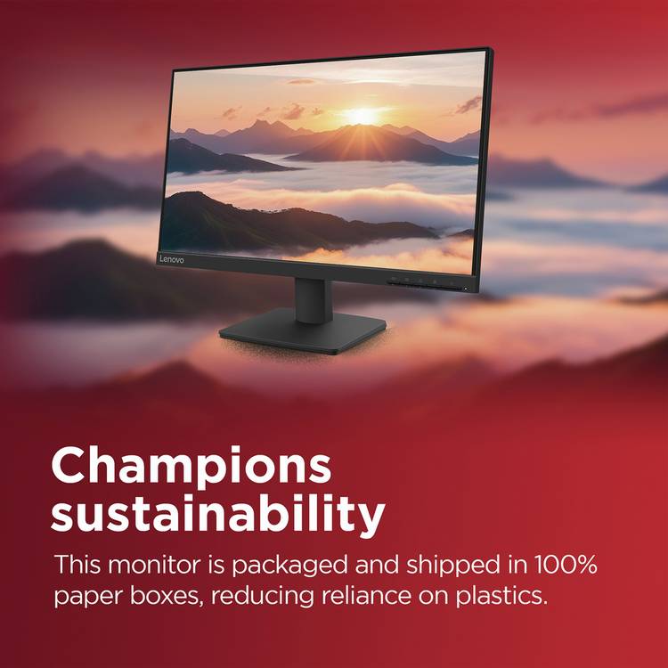 Lenovo L22-4e 21.5in FHD monitor, imported from the UK