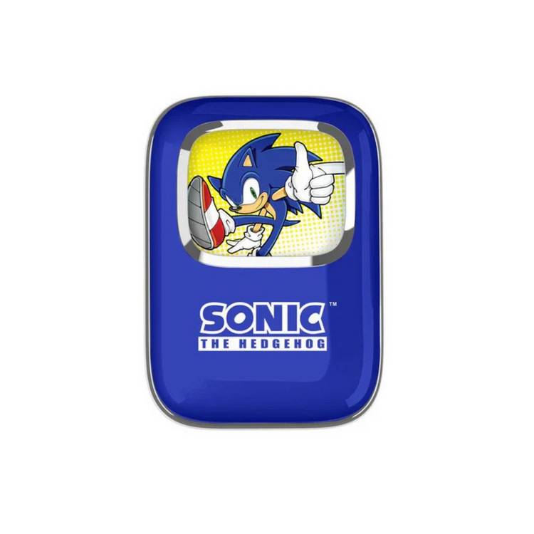 OTL Technologies Sonic themed TWS earphones with sliding case (British brand)