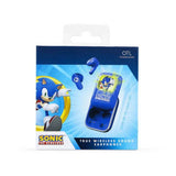 OTL Technologies Sonic themed TWS earphones with sliding case (British brand)