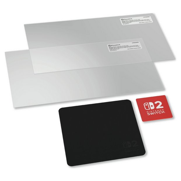 PowerA Nintendo Switch 2 screen protection kit 2-pack - British product