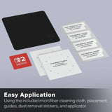 PowerA Nintendo Switch 2 screen protection kit 2-pack - British product