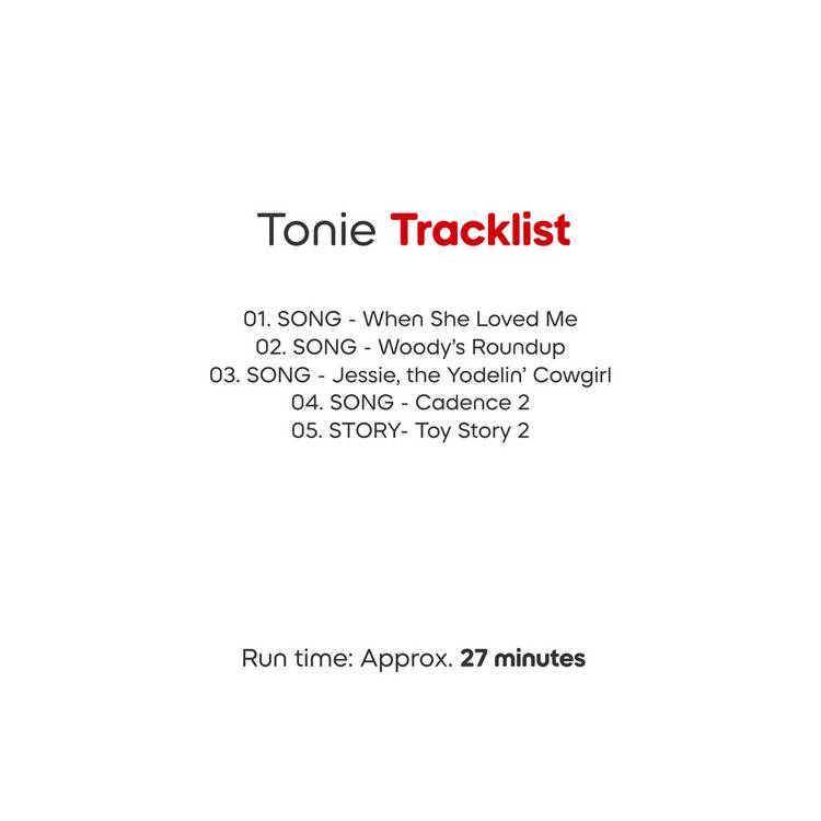 Tonies Toy Story 2 audio character for Toniebox (British brand)