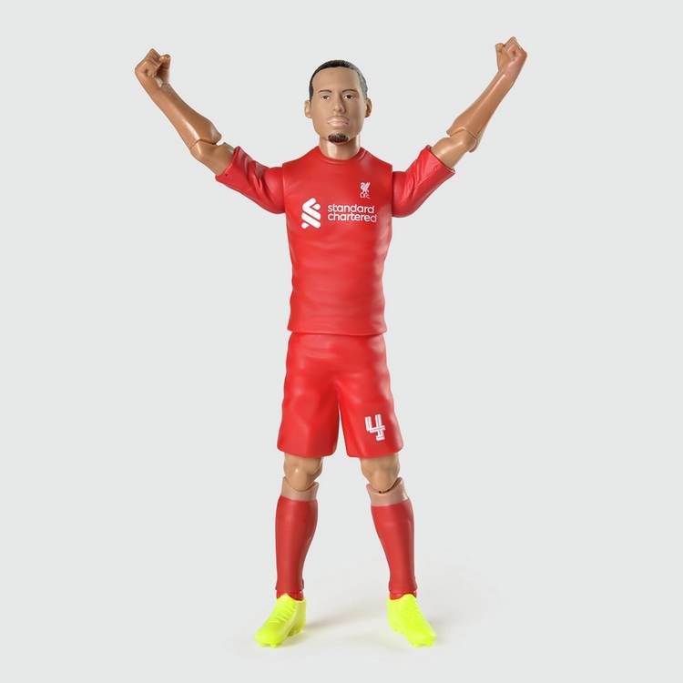 Banbo Liverpool Van Dijk action figure 24cm, imported from the UK
