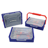 Workpro stackable 31-piece all-in-one toolbox (British brand)