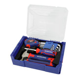 Workpro stackable 31-piece all-in-one toolbox (British brand)