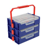 Workpro stackable 31-piece all-in-one toolbox (British brand)