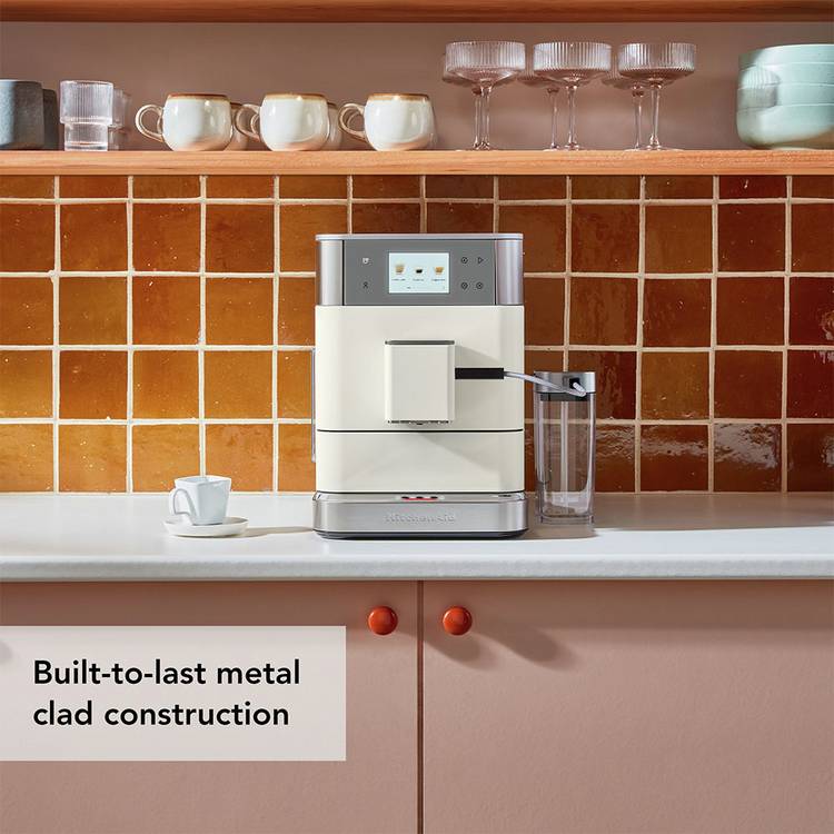 KitchenAid KF7 espresso machine Porcelain, imported from the UK
