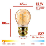 Philips 15W LED vintage filament bulb, UK version