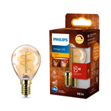 Argos Philips 15W LED E14 Light Bulb Vintage Style Soft Warm White- Buy online at McGrocer