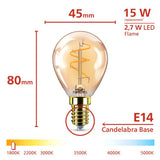 Philips light bulb 15W LED E14 - British product