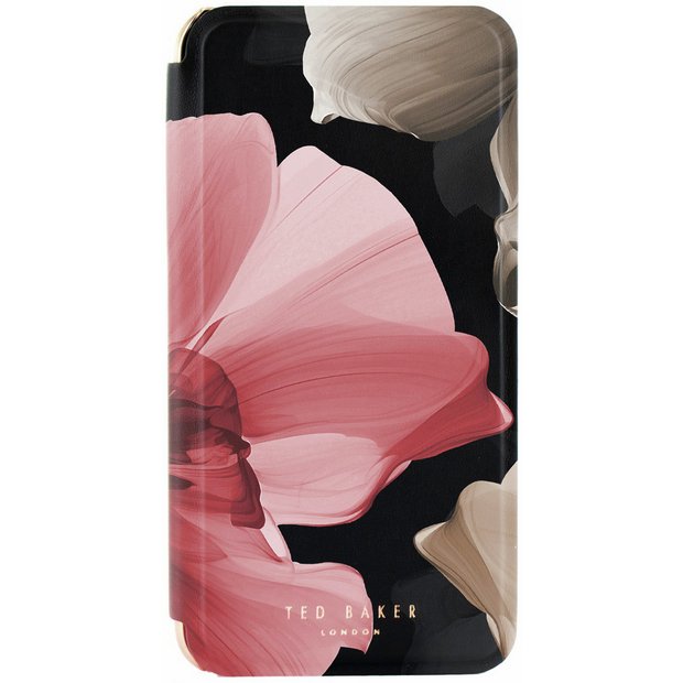Ted Baker Amund Black folio phone case for iPhone 17 Pro Max - British product