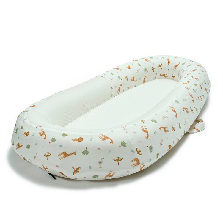 Purflo Sleeptight Bed Savannah Slumber breathable mesh baby bed, UK version