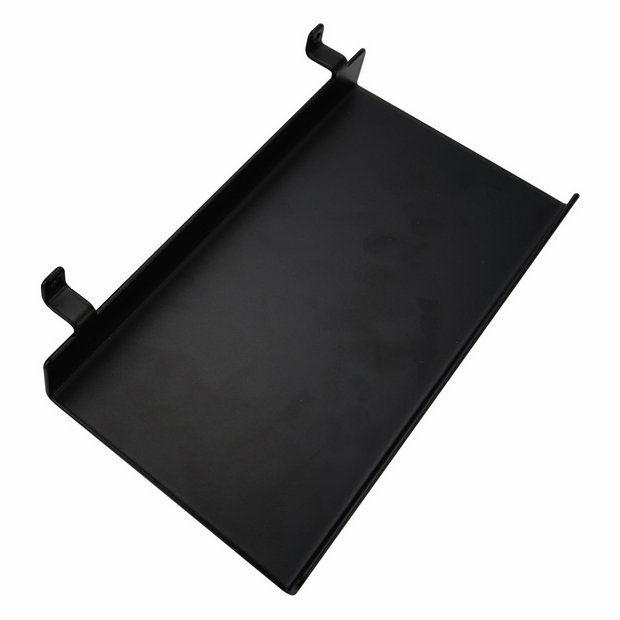 Kraus wall panel shelf black 10cm (British brand)