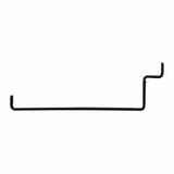 Kraus wall panel shelf black 10cm (British brand)