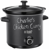 Russell Hobbs Chalkboard slow cooker 3.5L, imported from the UK