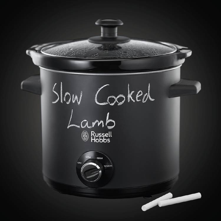 Russell Hobbs Chalkboard slow cooker 3.5L, imported from the UK