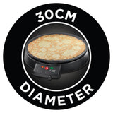 Russell Hobbs Fiesta pancake and crepe maker black - British product