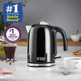 Russell Hobbs kettle black 1.7L - British product