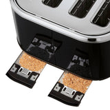 Russell Hobbs 4 slice toaster black, imported from the UK