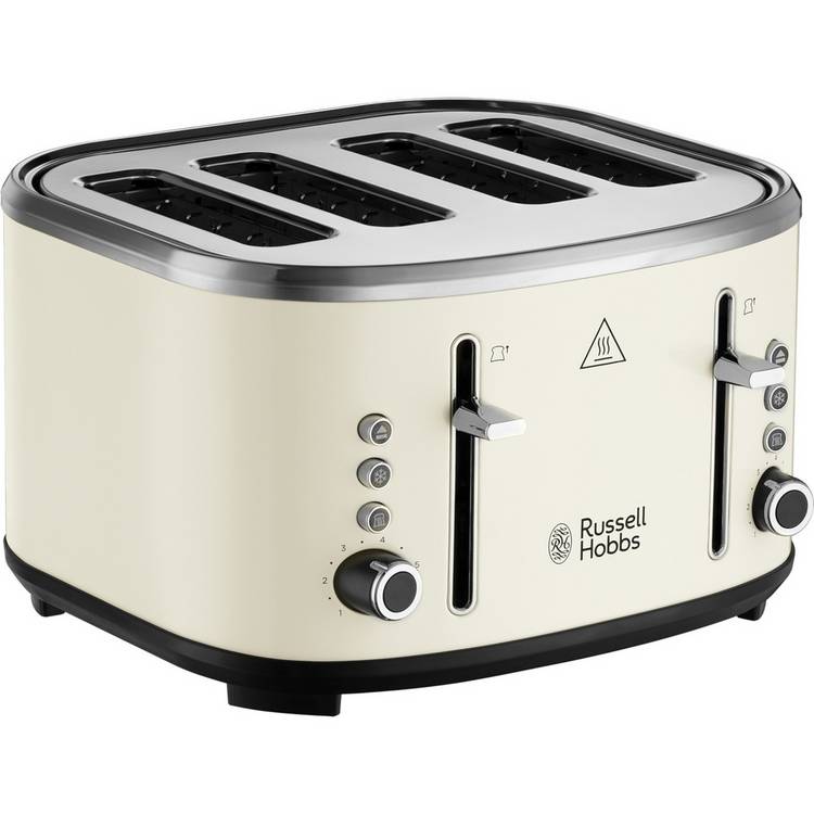 Russell Hobbs 4 slice toaster cream (British brand)
