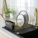 Argos Habitat Large Wire Dish Drainer - Brass- Buy online at McGrocer