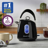 Russell Hobbs Stylevia kettle black 1.5L, UK version