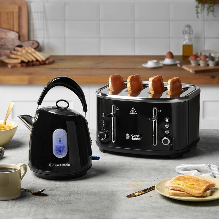 Russell Hobbs Stylevia kettle black 1.5L, UK version