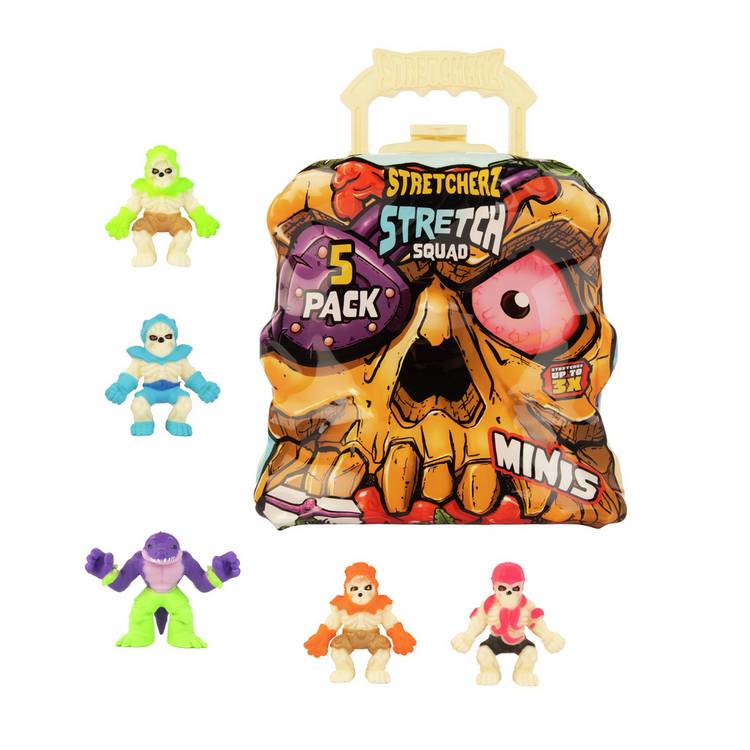 Stretcherz mini dino skull case collectable pack (British brand)