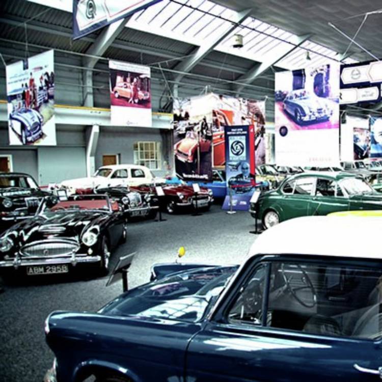 Buyagift driving experience voucher three cars museum entry - British product