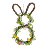 Argos Home bunny shaped floral Easter wreath - British product