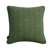 Habitat herringbone cushion cover moss green 43cm 2 pack, imported from the UK