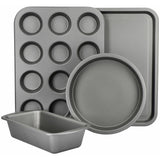 KitchenCraft 4 piece non-stick carbon steel bakeware set, UK version