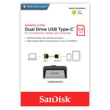 Argos SanDisk Ultra Dual Drive USB 3.1 Type-C Flash Drive - 64GB- Buy online at McGrocer
