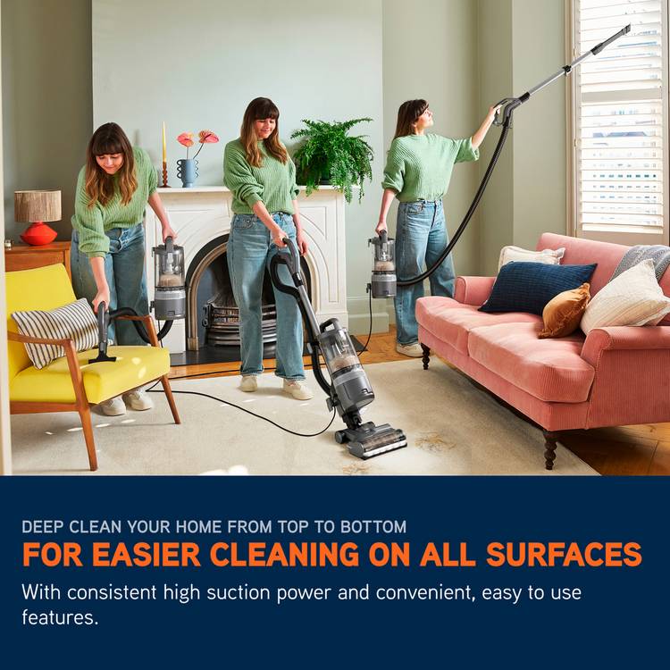 Vax LiftOut corded bagless upright vacuum cleaner, imported from the UK