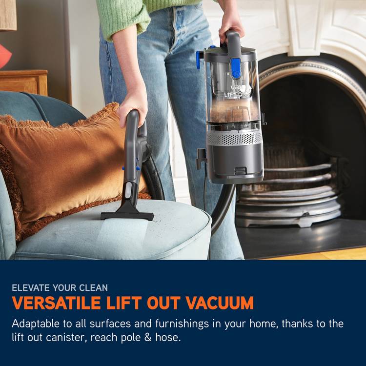 Vax LiftOut Reach Pet upright vacuum, imported from the UK