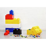 LEGO storage brick 8 knobs blue (British brand)