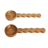 Habitat wooden salad servers fork and spoon set (British brand)