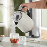 KitchenAid variable temperature kettle 1.7L white - British product