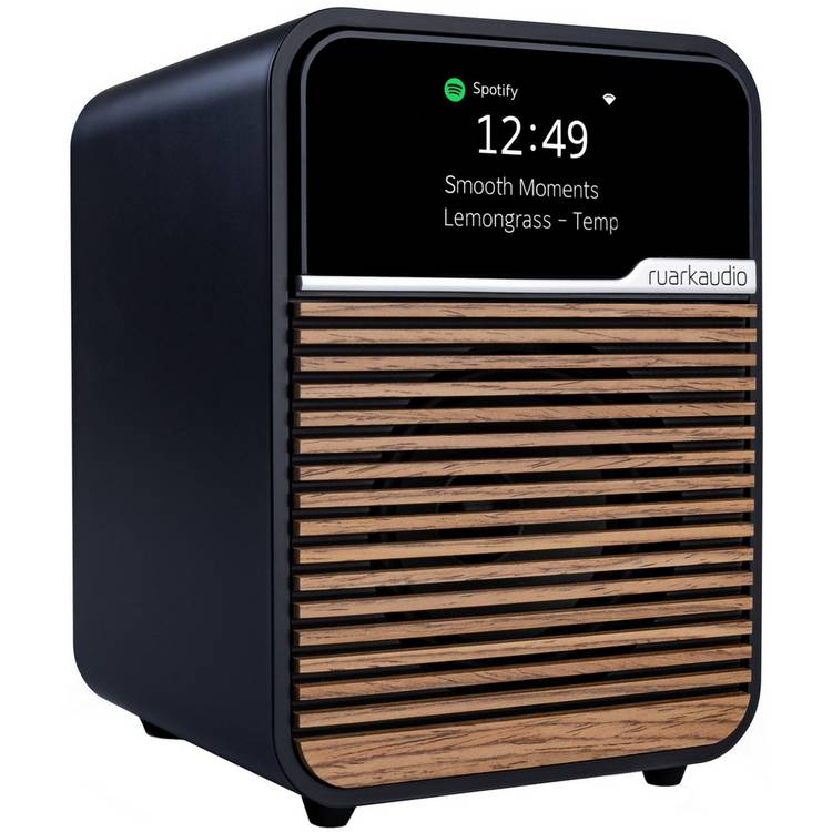 Ruark Audio R1S smart radio satin charcoal (British brand)