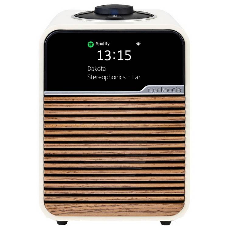 Ruark Audio R1S smart radio light cream, imported from the UK